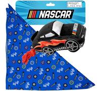 design LAB, Inc. NASCAR Official Merchandise | NASCAR Racecar Plush Toy with Fun Tug Rope and Racing Car Bandana Accessory | Pet Toys and Accessories for Dogs