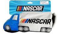 design LAB, Inc. NASCAR Official Merchandise | Semi Truck & Race Car Plush Dog Toys | Interactive Hide-and-Seek Dog Toys with Treat Compartment and Tug Rope