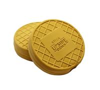 design LAB, Inc. Stranger Things Official Merchandise | Chew Toys for Dogs | 2-Pack Rubber Toy Waffles | Collectible Dog Toy Squeaks for Interactive Play