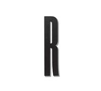Design Letters Black wooden letter A-Z R