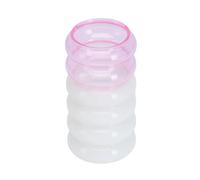 Design Letters Bubble 2-in-1 vase and candle holder 13.5 cm Pink