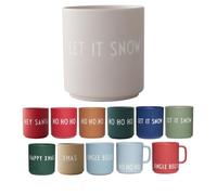 Design Letters Christmas Mugs | Coffee Cup for Christmas Decorations | Porcelain Coffee Mug Christmas Table Decoration | Christmas Tableware | Christmas Cups Christmas Gifts for Women, Men 250 Ml