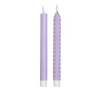 Design Letters - Cosy Forever Led Candles 2-pack, Lavender - Lavender