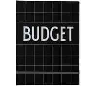 Design Letters Design Letters budget book Black