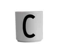 Design Letters Coffee Cup (A-Z) | Gift for Men, Gifts for Women & Friend Gifts | Porcelain Coffee Mug | Personalised Gift | Tea Cup | Initial Mug for Table Decoration | Letter Mug | White Mug 250 Ml