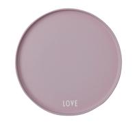 Design Letters Design Letters favourit plate Ø22 cm Love-lavender