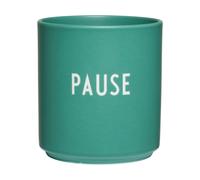 Design Letters Design Letters favourite cup 25 cl Pause-antique green