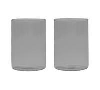 Design Letters Design Letters favourite glass 35 cl 2 pack Smoke