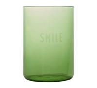 Design Letters Design Letters favourite glass 35 cl Smile-green