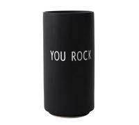 Design Letters Room Decor Vase | Porcelain Vase for Home Decor, Table Decoration, Living Room Decor, Kitchen Decor | Flower Vase with Engraved Letters for Women & Men | Table Centrepiece