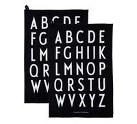 Design Letters Design Letters kitchen towel 40x60 cm 2-pack Black