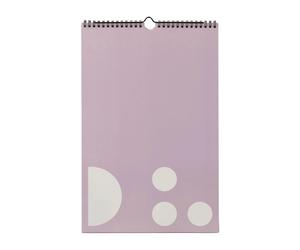 Design Letters Design Letters monthly calendar Lavender