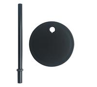 Design Letters Design Letters straw with lid Black