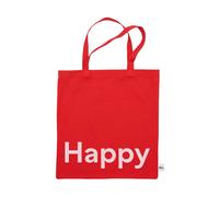 Design Letters Design Letters Tote bag Happy-red