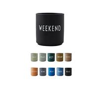 Design Letters Favourite Cup, Weekend (Black), 10204100WEEKEND