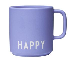 Design Letters - Favourite Cup With Handle 25 cl, Happy