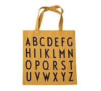 Design Letters Favourite Tote Bag | 100% Organic Cotton Shoulder Bag for Women, Oeko-tex Certified, Reusable Tote Shopper Bag for Women Available in Fashionable Colors
