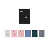 Design Letters Design Letters letter board A4 Black