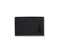 Design Letters Geuine Leather RFID Blocking Personalised Credit Card, Business Card Holder - H