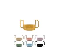 Design Letters Handle for Tritan Baby and Kids Sippy Cup (Mustard) | Handle for Weaning Cup with a Unique Design for Toddlers & Babies | Fits in All Tritan Drinking Cup | BPA and BPS-Free