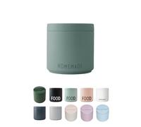 Design Letters Insulated Food Flask with Spoon/Fork | Thermo Lunch Box BPA-Free Leak Proof for hot Food | Double Wall Insulation Soup Flask | Hot Food Flask for Kids or Adults