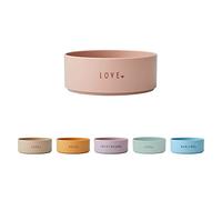 Design Letters Mini- Favourite Tritan Baby Bowl | Weaning Bowl for Baby and Kids | Unbreakable Toddler Bowl for Breakfast, Snack, Dinner | BPA, BPS-Free, Dishwasher & Microwave Safe | Nude