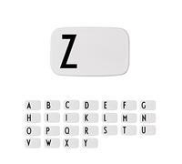 Design Letters Personal Lunch Box White | Personalised Food Storage Container for Men, Women, Girls and Boys | White Lunch/Food Box for Travel | Use as Sandwich Box | Dishwasher & Microwave Safe