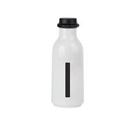 Design Letters Personal Tritan Water Bottle (I) - 500ml BPA-free and BPS-free Leak-proof Tritan Drinking Bottle in Nordic Design for Adult, Kids, Outdoor, Office, Sports, School, Available from A-Z