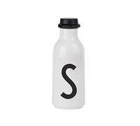 Design Letters Personal Tritan Water Bottle (S) - 500ml BPA-free and BPS-free Leak-proof Tritan Drinking Bottle in Nordic Design for Adult, Kids, Outdoor, Office, Sports, School, Available from A-Z