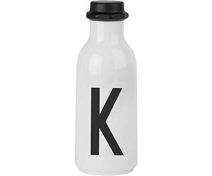 Design Letters Personalised Reusable Drinking Water Bottle 500ml. BPA Free, Perfect for On the Go, Work, Gym, Cycling and Camping - K 20202500