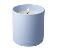 Design Letters Scented candle large Ø8 cm Hygge-blue