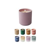Design Letters Scented Candles in Glass Large, Scented Candle Made of 100% Soy Wax and Burning time up to 51 Hours, Christmas Collection, Relaxation Gift, Reuse The Cups as a vase, Lavender Love