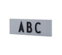 Design Letters The Sign Message board (Grey) - Letter board for everyday use and many functions, hang it on the wall in the kitchen, entrance hall or office, Icons, Accessories are sold separately