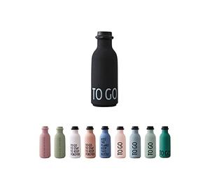 Design Letters To Go Water Bottle 500 ml | Tritan Water Bottle BPA/BPS Free | Drinking Bottles with Matt Soft Surface | Sports Water Bottle | Leakproof Water Flask | Bottle for Office, Sports, School