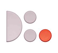 Design Letters Treasure Trays tray set om 4 Lavender-terracotta