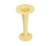 Design Letters Trumpet 2-in-1 vase and candle holder 24 cm Yellow