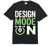 Design Mode On Creative Graphic Designer Comfort Colors Adult Heavyweight T-Shirt