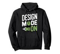 Design Mode On Creative Graphic Designer Pullover Hoodie