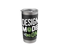 Design Mode On Creative Graphic Designer Stainless Steel Insulated Tumbler