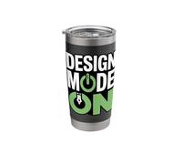 Design Mode On Creative Graphic Designer Stainless Steel Insulated Tumbler
