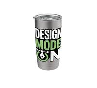 Design Mode On Creative Graphic Designer Stainless Steel Insulated Tumbler