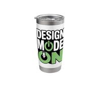 Design Mode On Creative Graphic Designer Stainless Steel Insulated Tumbler