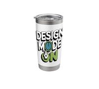 Design Mode On Creative Graphic Designer Stainless Steel Insulated Tumbler