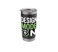 Design Mode On Creative Graphic Designer Stainless Steel Insulated Tumbler