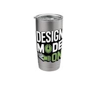 Design Mode On Creative Graphic Designer Stainless Steel Insulated Tumbler