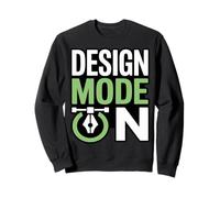 Design Mode On Creative Graphic Designer Sweatshirt