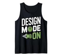 Design Mode On Creative Graphic Designer Tank Top