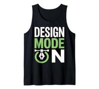 Design Mode On Creative Graphic Designer Tank Top