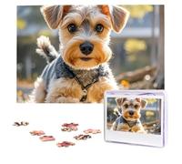 design Name Puzzles 1000 Pieces Personalized Jigsaw Puzzles Photos Puzzles with Storage Bag Challenging Picture Puzzle for Adults Home Decor Wedding (70 X 50cm)
