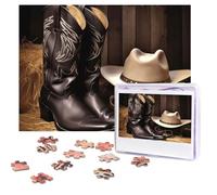 design Name Puzzles 500 Pieces Personalized Jigsaw Puzzles Photos Puzzles with Storage Bag Challenging Picture Puzzle for Adults Home Decor Wedding (52x38 CM)